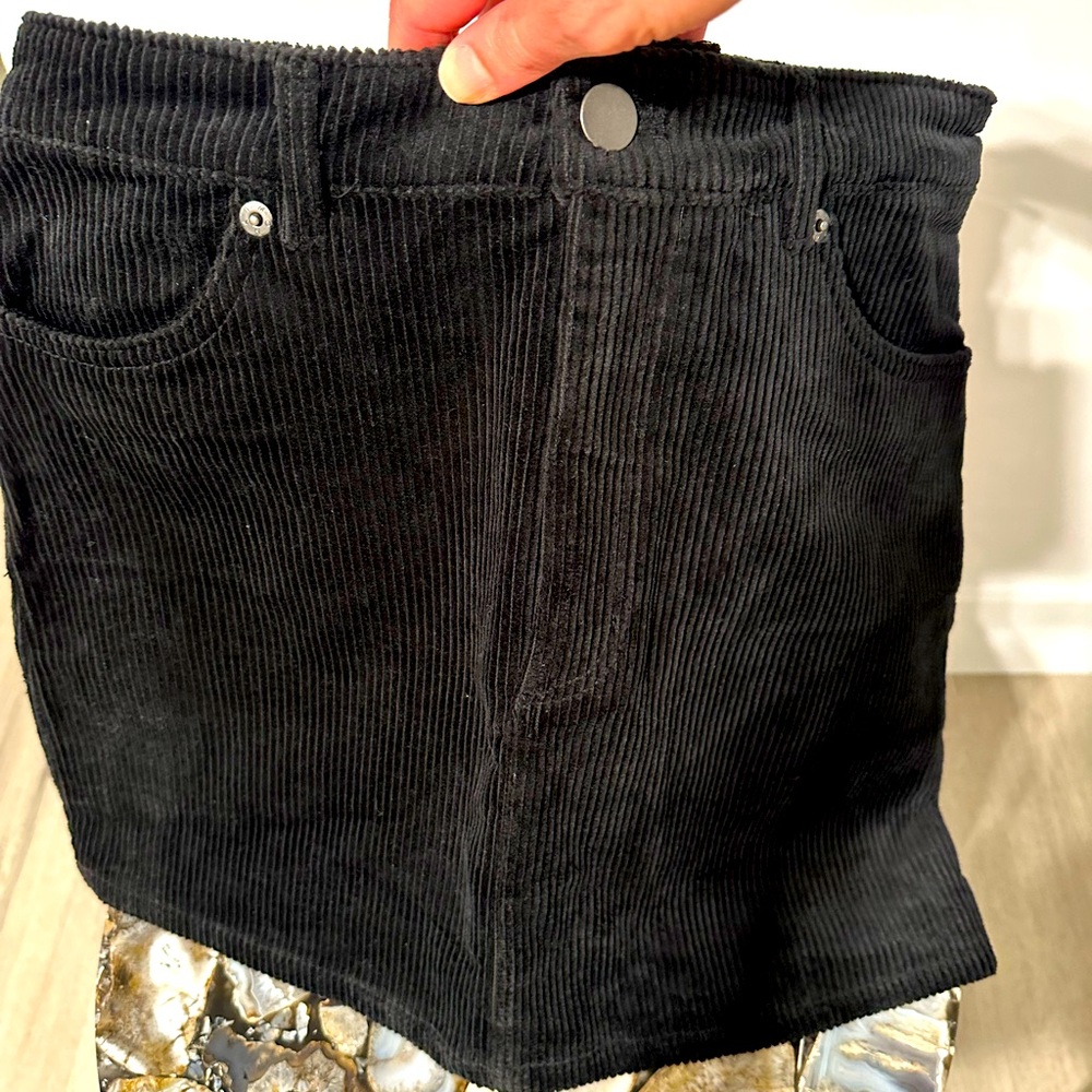 ASOS /MONKI CORD MINI SKIRT